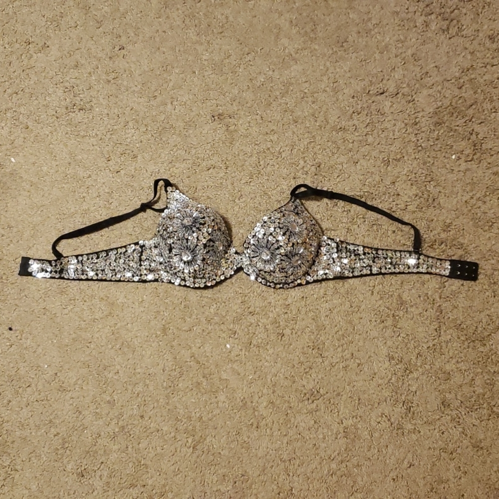 Jeweled bra